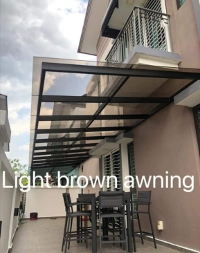 aluminium awning