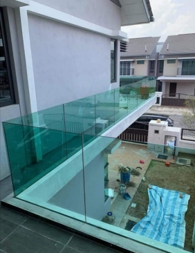 glass balcony