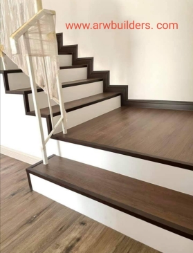 stairs case with Spc flooring