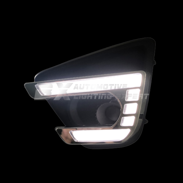 Mazda Cx5 12-16 - LED DRL Daylight Cover (C Design) Mazda LED DRL Daylight Cover LED DRL Daylight Cover + LED Eyebrows Johor Bahru (JB), Malaysia, Ulu Tiram Supplier, Retailer, Supply, Supplies | BX Automotive Sdn Bhd