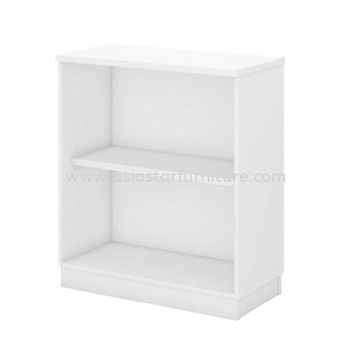 UTHILAH LOW WOODEN OFFICE FILING CABINET/CUPBOARD OPEN SHELF AU-YO 9