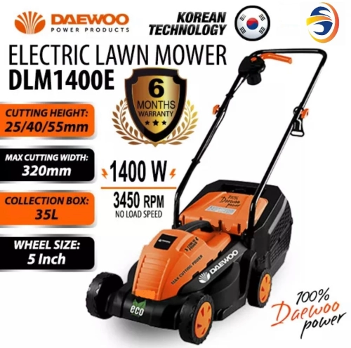 DAEWOO DLM1400E ELECTRIC LAWN MOWER