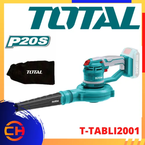 TOTAL T-TABLI2001 ASPIRATOR BLOWER  Li-ion Aspirator Blower + 2 pcs Batteries & Charger Combo Set.