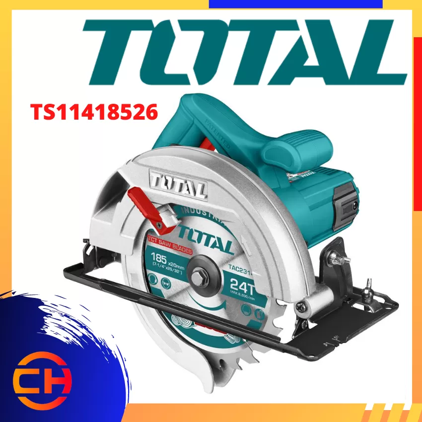 TOTAL TS11418526 CIRCULAR SAW 1400W 
