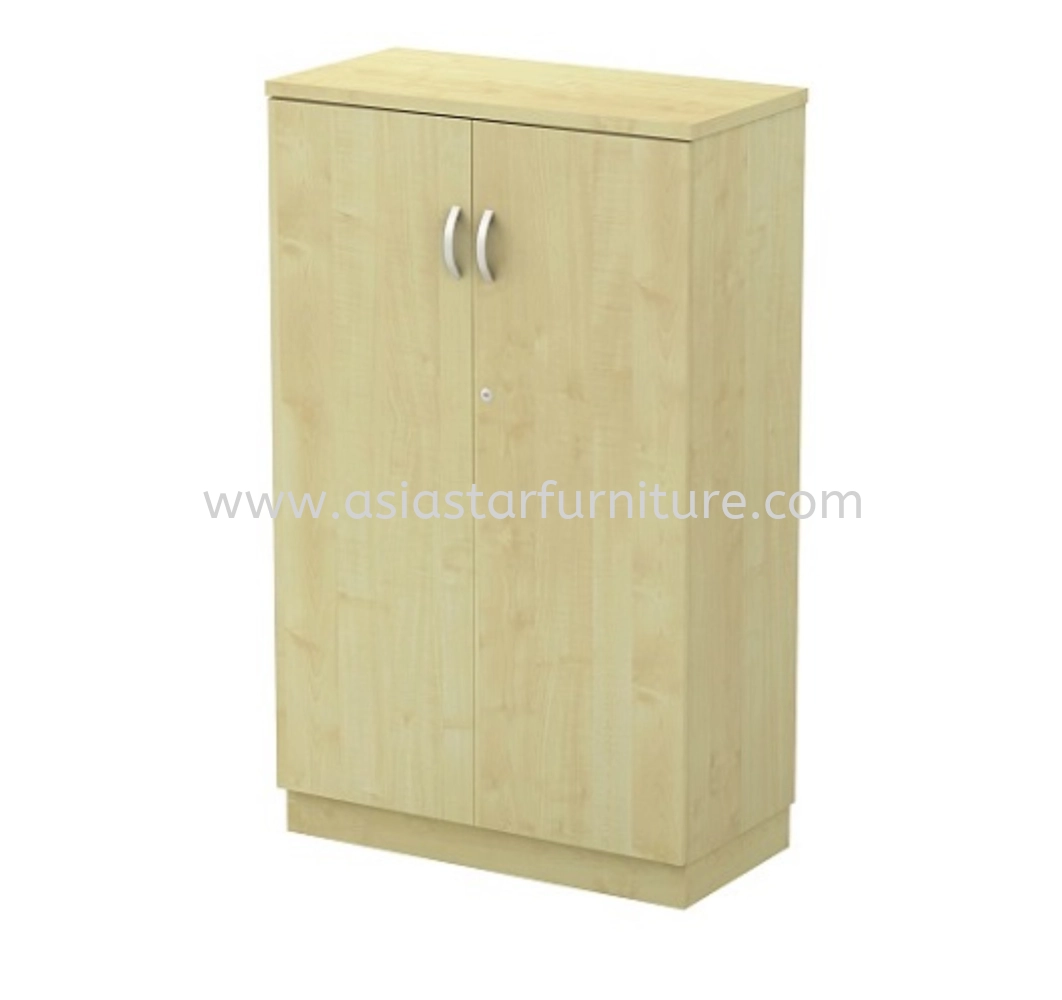 OLVA MEDIUM WOODEN OFFICE FILING CABINET/CUPBOARD SWINGING DOOR AO-YD 13