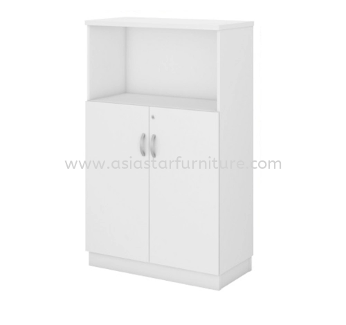 UTHILAH MEDIUM WOODEN OFFICE FILING CABINET/CUPBOARD SEMI SWINGING DOOR AU-YOD 13