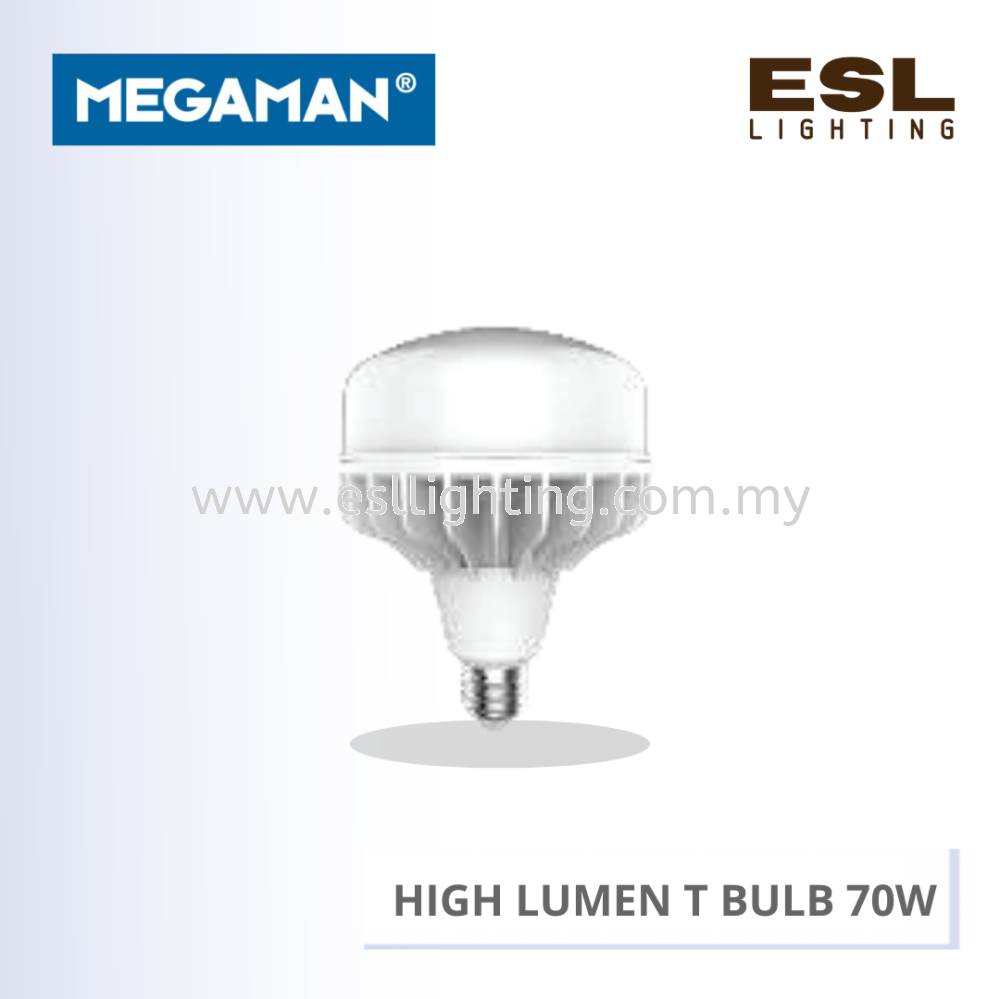 MEGAMAN High Lumen T Bulb 70W E27 - YTPDGLE5