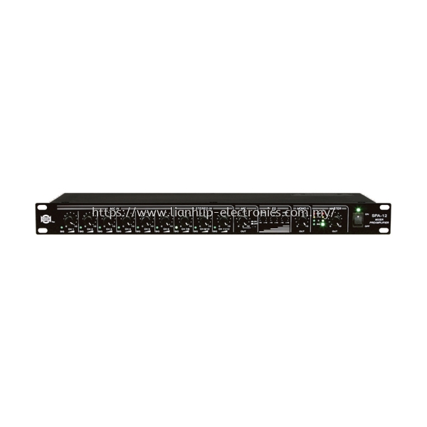 SHOW SPA-12 P.A Mixing Amp S H O W   P.A. System Kuala Lumpur (KL), Malaysia, Selangor Supplier, Suppliers, Supply, Supplies | Lian Hup Electronics And Electric Sdn Bhd