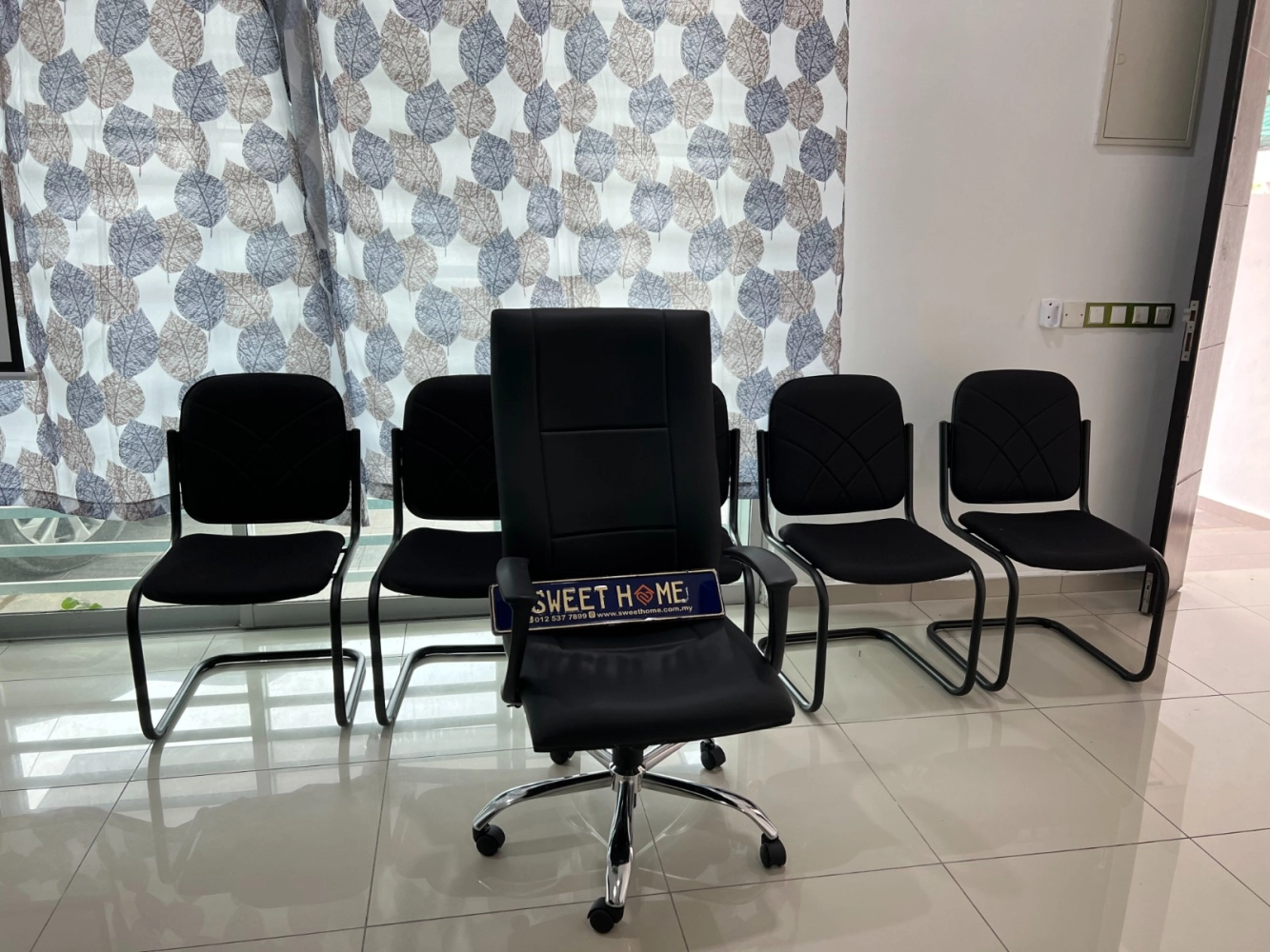 Office Table & Office Chair with Conference Office Table deliver at Taman Merbau Jaya Butterworth Penang