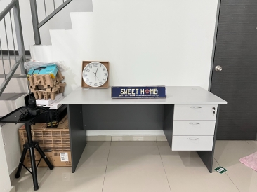 Office Table & Office Chair with Conference Office Table deliver at Taman Merbau Jaya Butterworth Penang | Office Table Penang