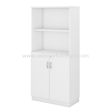 UTHILAH HEIGHT WOODEN OFFICE FILING CABINET/CUPBOARD SEMI SWINGING DOOR AU-YOD 17