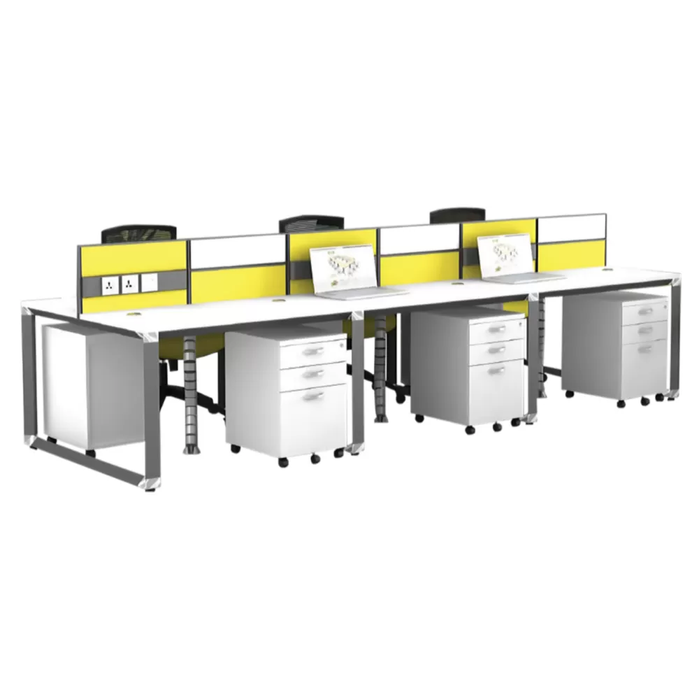 Office Workstation Table for 6 person & More | Office Table Penang