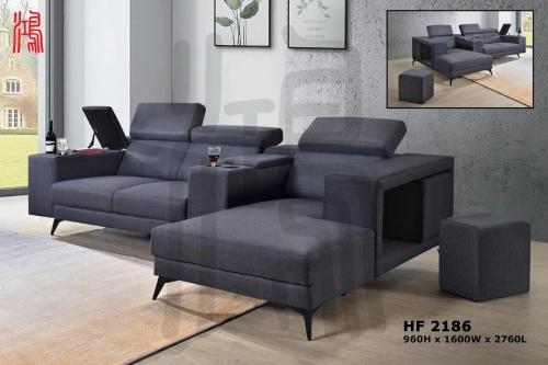 HF 2186 L-Shape Sofa