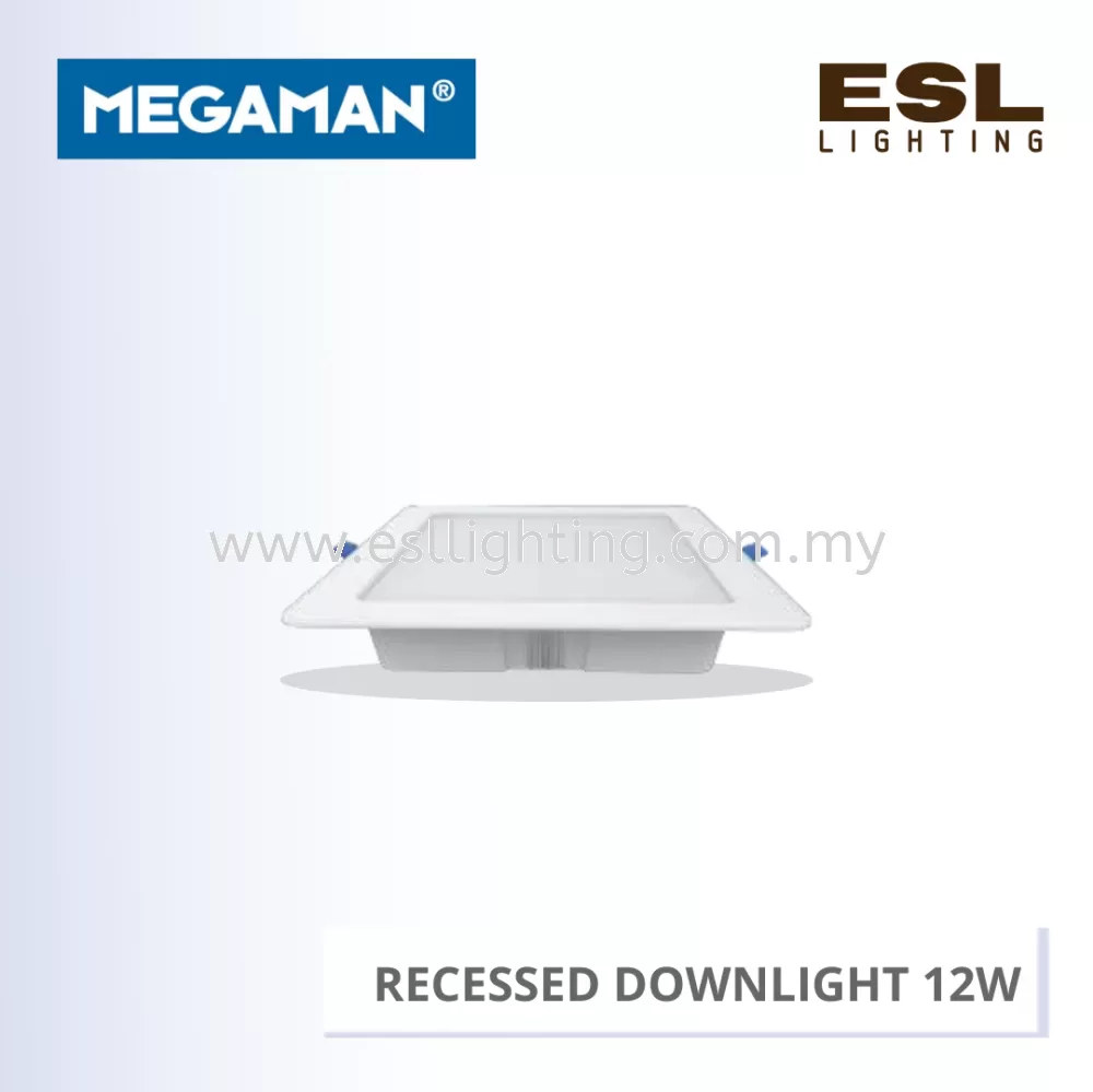 MEGAMAN RECESSED DOWNLIGHT MQTL1119-F 12W 5"