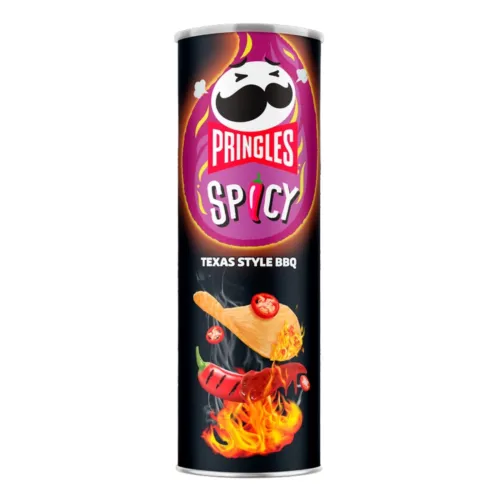 Pringles Spicy Texas Bbq