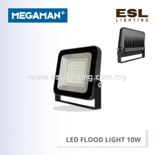 MEGAMAN LED FLOOD LIGHT ZDL3010 10W