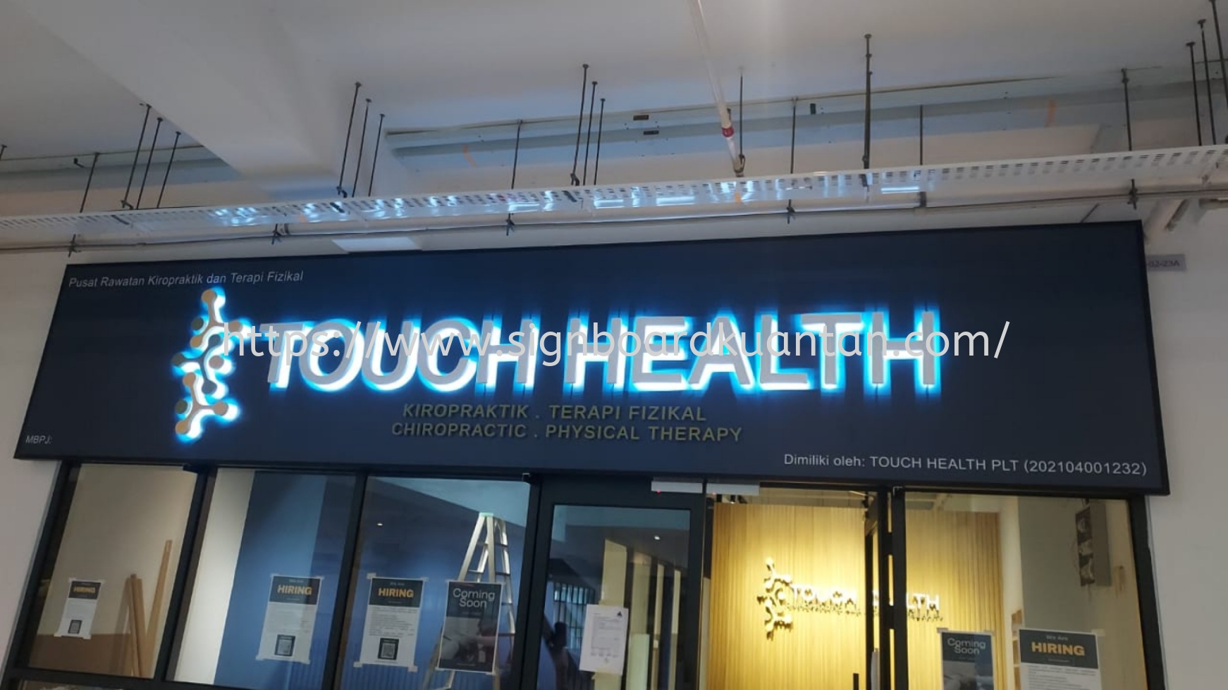 TOUCH HEALTH 3D LED BACKLIT AT PAHANG TEMERLOH MENTAKAB 