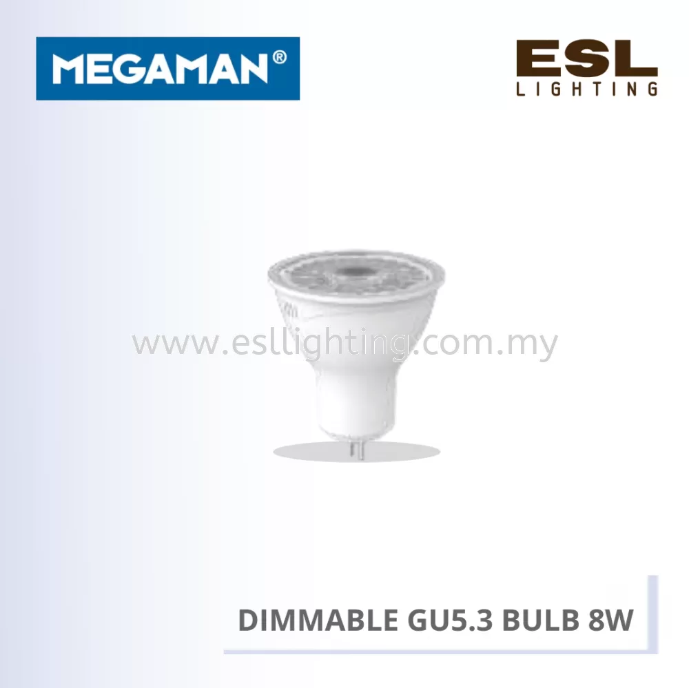 MEGAMAN DIMMABLE GU5.3 BULB YTGU10Z1 8W