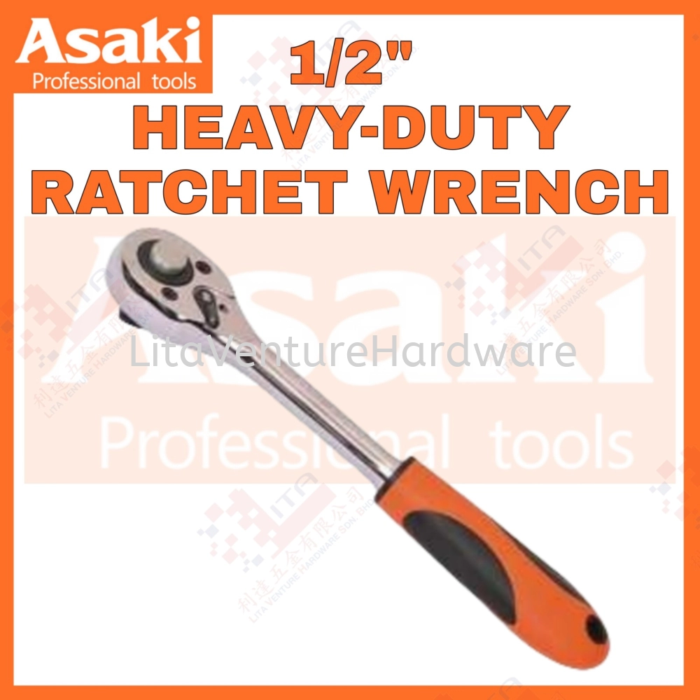 ASAKI JAPAN HEAVY DUTY RATCHET WRENCH