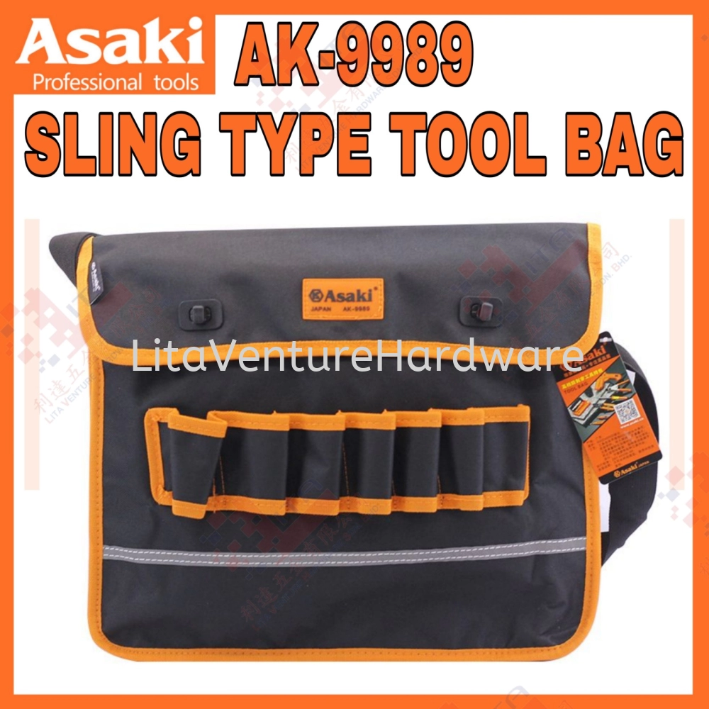 ASAKI JAPAN SLING TYPE TOOL BAG AK9989 Penang, Malaysia Pipe