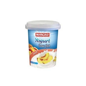 Marigold Yogurt Low Fat Peach 130g
