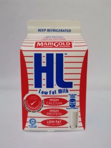 Marigold HL Low Fat Milk Plain 200ml