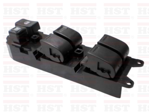 TOYOTA UNSER KF80 BEFORE YEAR 2004 MAIN POWER WINDOW SWITCH BLACK (PWS-KF80-12MOLD)