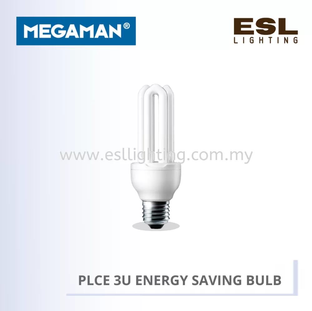 MEGAMAN PLCE 3U ENERGY SAVING BULB FE2155D E27 18W 