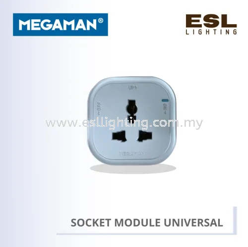 MEGAMAN SOCKET MODULE SQUARE UNIVERSAL YTTSX01-F-13AU