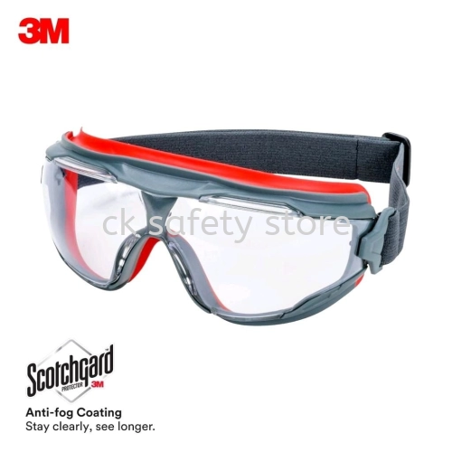 3M GG501SGAF GoggleGear Scotchgard Protector Ultimate Anti-fog Goggle/ Safety Eyewear