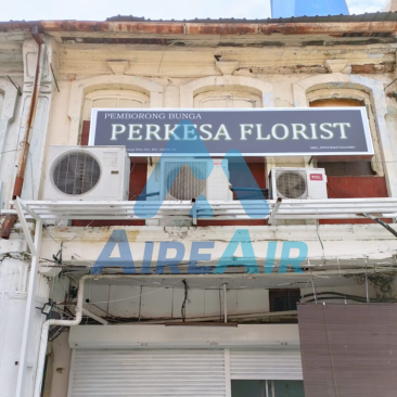 Aircond Installation At Perkesa Florist, Petaling Street