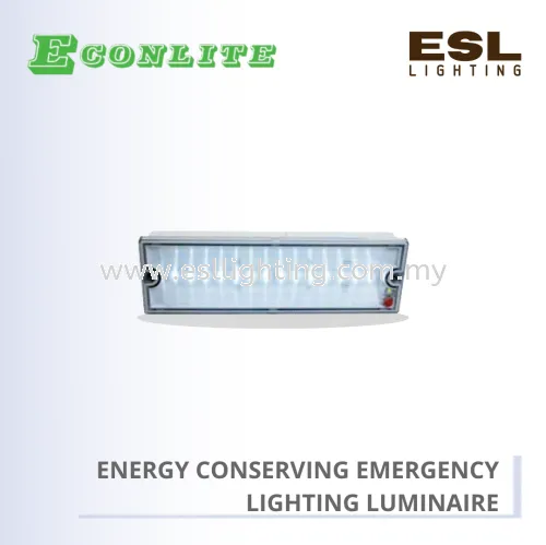 ECONLITE  EWP 120 NM ENERGY CONSERVING EMERGENCY LIGHTING LUMINAIRE