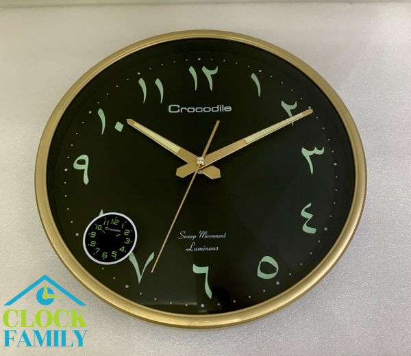 CROCODILE WALL CLOCK CW555BKST CROCODILE Wall Clocks Selangor, Malaysia, Kuala Lumpur (KL), Shah Alam Supplier, Suppliers, Supply, Supplies | CLOCK FAMILY ENTERPRISE