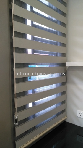 Blackout Material Zebra Blind , Sunblock Blind, Korea.