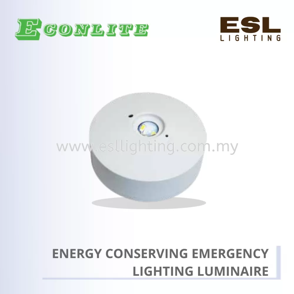 ECONLITE LP 101 ENERGY CONSERVING EMERGENCY LIGHTING LUMINAIRE