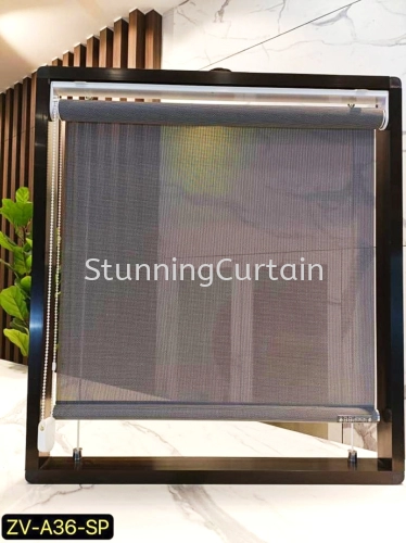 Wire Guide Outdoor Blind 