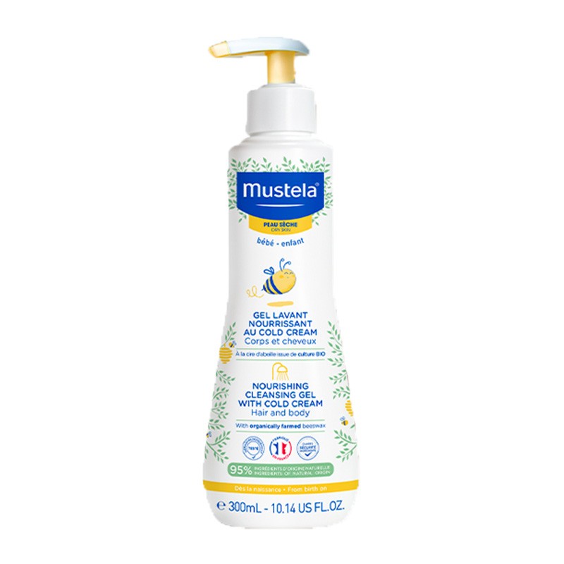 Mustela Nourishing Cleansing Gel with Cold Cream WOFB 300ml