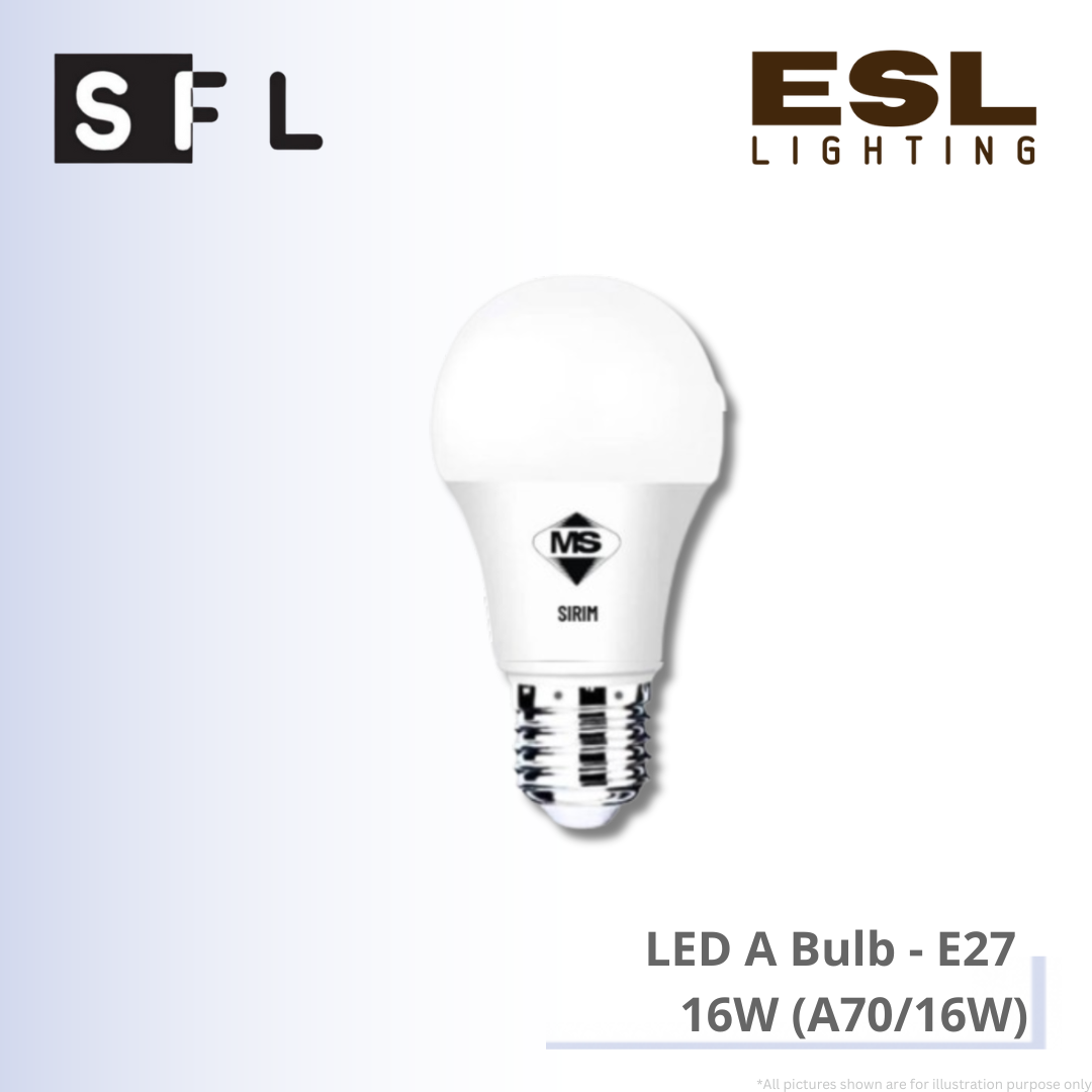 SFL LED A Bulb E27 16W - A70/16W