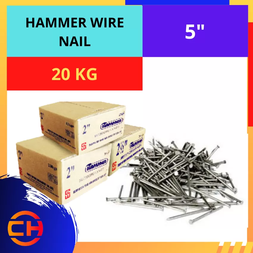 HAMMER WIRE NAIL [5'']