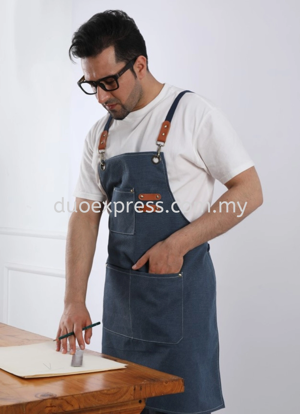 Canvas Apron Cross Back2