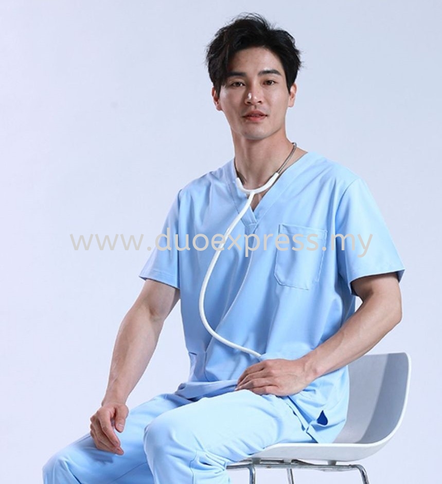 Baju Scrub Suit Light Blue2022