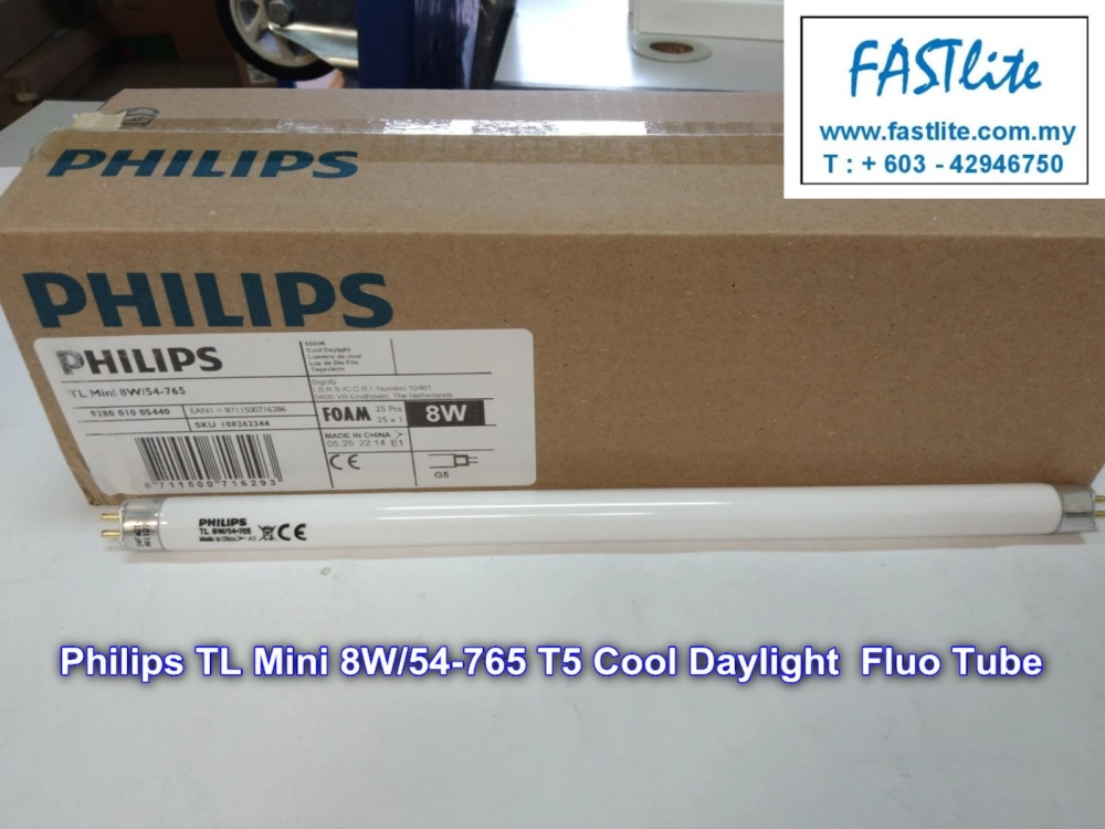 Philips TL Mini 8W/765 T5 Fluorescent tube