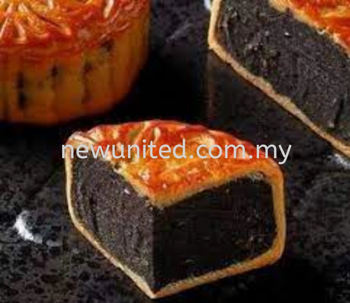 Black Sesame Lotus Mooncake Paste