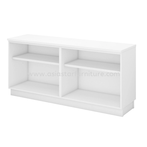 UTHILAH DUAL OPEN SHELF WOODEN OFFICE SIDE CABINET  AU-YOO 7160