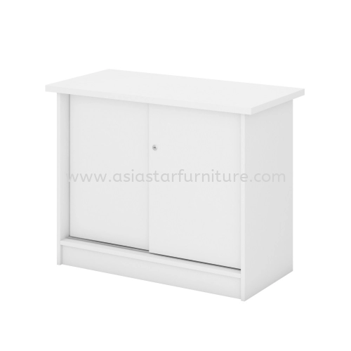 UTHILAH WOODEN OFFICE SIDE CABINET SLIDING DOOR AU-YS303