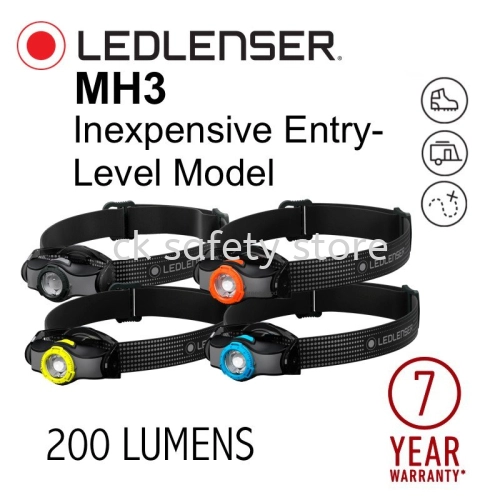 LEDLENSER MH3 Headlamp