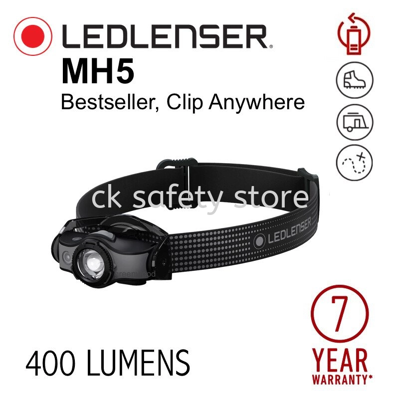 LEDLENSER MH5 RECHARGEABLE Headlamp