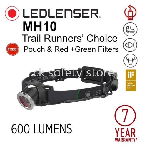 LEDLENSER MH10 RECHAREABLE Headlamp