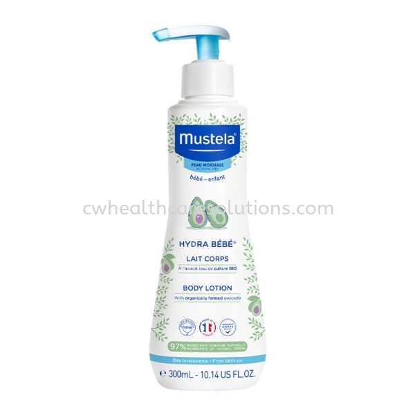 Mustela Hydra Bebe Lotion WOFA 300ml Body Lotion Normal Skin Baby's Skin Care Petaling Jaya, Selangor, Kuala Lumpur (KL), Malaysia Healthcare Product Supplier, Woman Skincare Solution Provider, Supplement Dealer | CARES WORTH HEALTHCARE SOLUTIONS