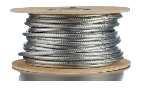 Protège câble RS PRO, Ø interne: 17 x 10mm, long. 2m, PVC Gris